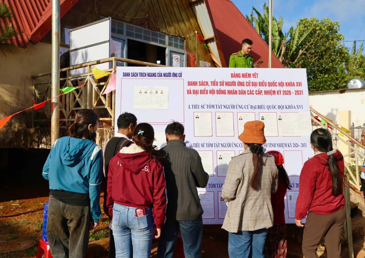 Lâm Đồng: Hơn 2,7 triệu cử tri nô nức thực hiện quyền công dân trong 