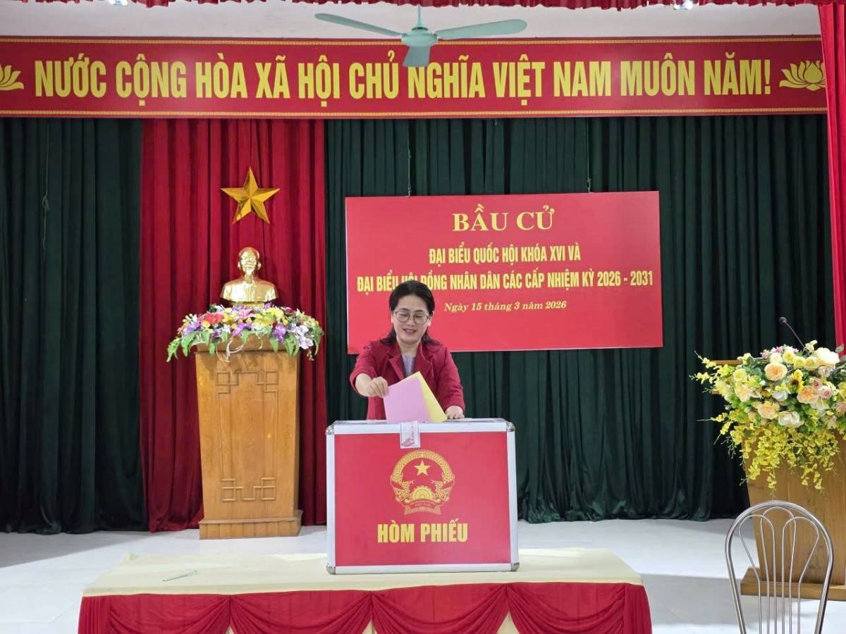 Hà Tĩnh: Gần một triệu cử tri nô nức đi bầu trong ngày hội lớn