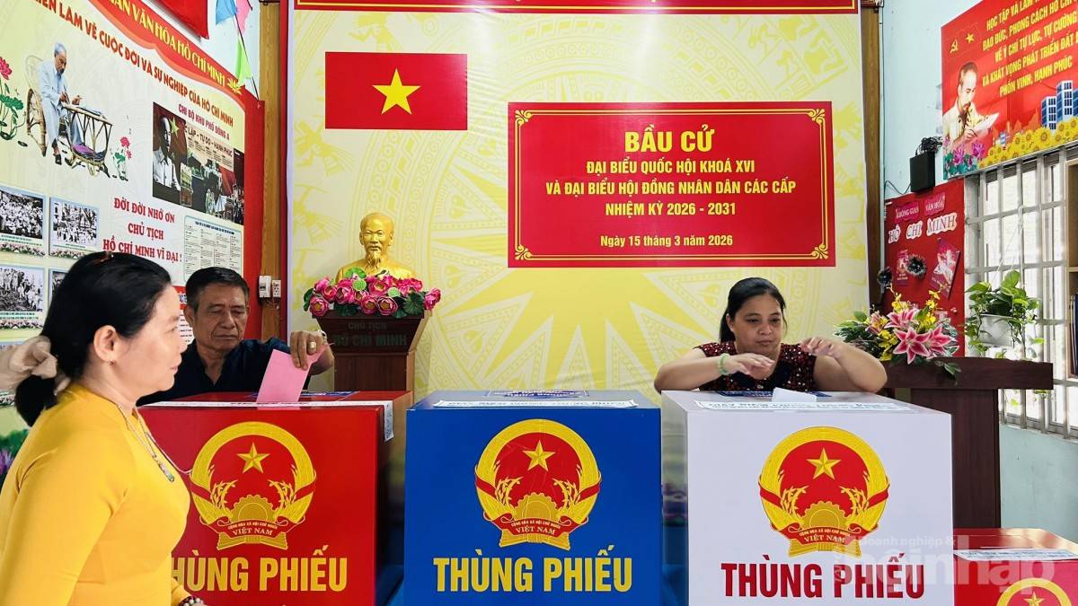 Phường Đông Hòa rộn ràng ngày hội non sông