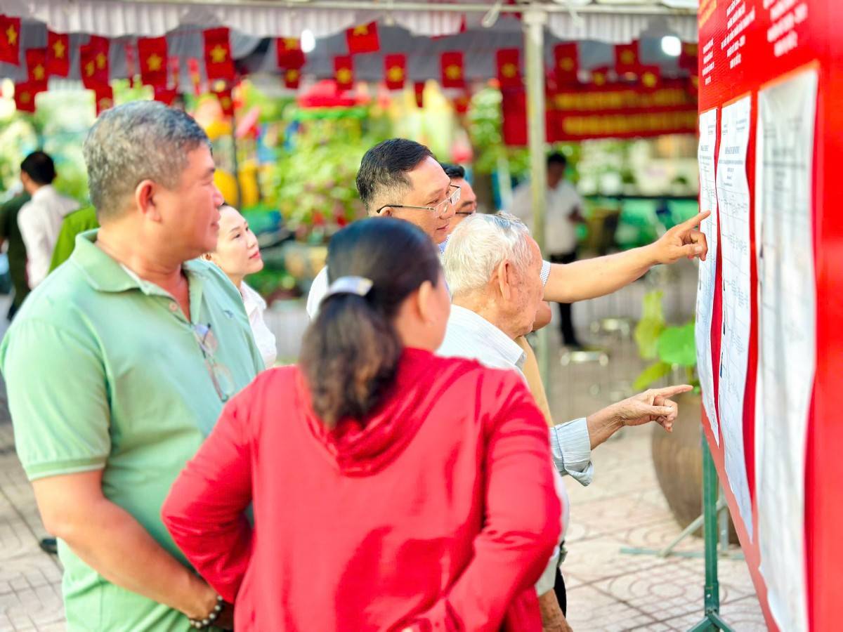 Một điểm mới đáng chú ý trong kỳ bầu cử lần này là việc ứng dụng dữ liệu số từ nền tảng định danh điện tử quốc gia. 