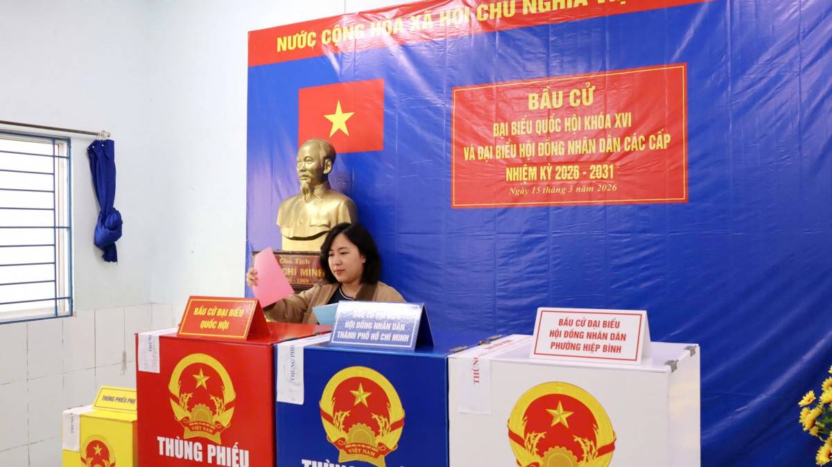 Phường Hiệp Bình – TP. Hồ Chí Minh: Tăng cường đảm bảo an ninh trật tự phục vụ Ngày bầu cử