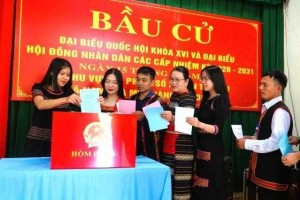 Đà Nẵng hoàn tất ngày bầu cử: Nhiều xã miền núi đạt 100% cử tri tham gia