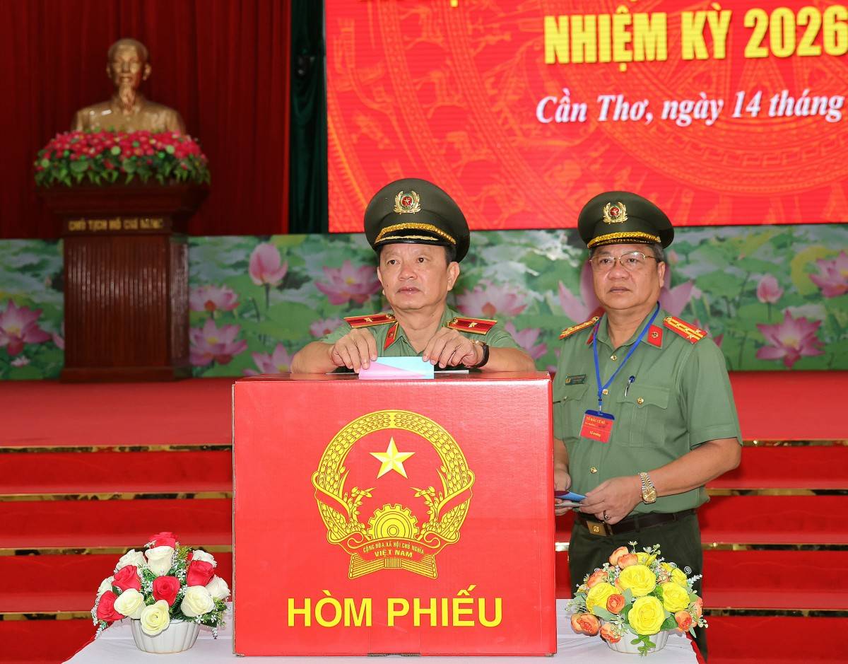 Cần Thơ: 58 xã, phường có tỷ lệ cử tri đi bầu cử đạt tỷ lệ 100%