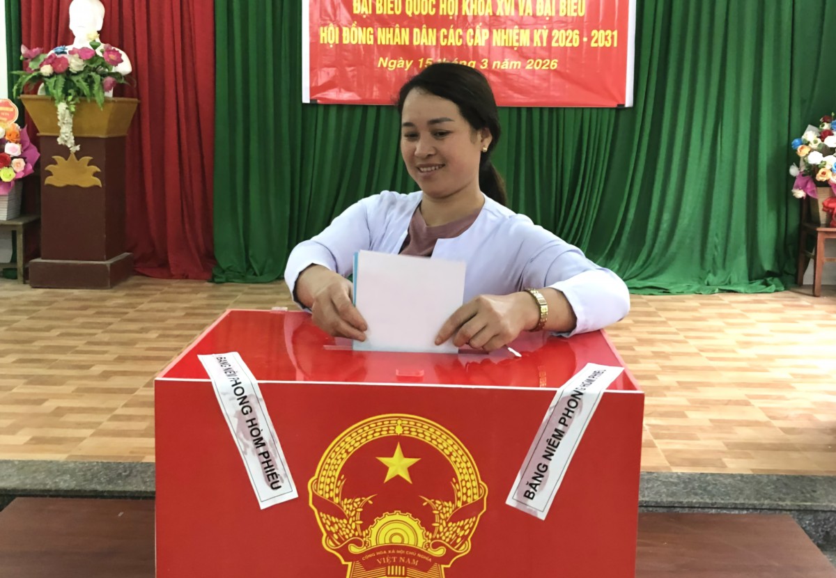 Phú Thọ: 99,91% cử tri tham gia bầu cử ĐBQH và HĐND nhiệm kỳ 2026 – 2031