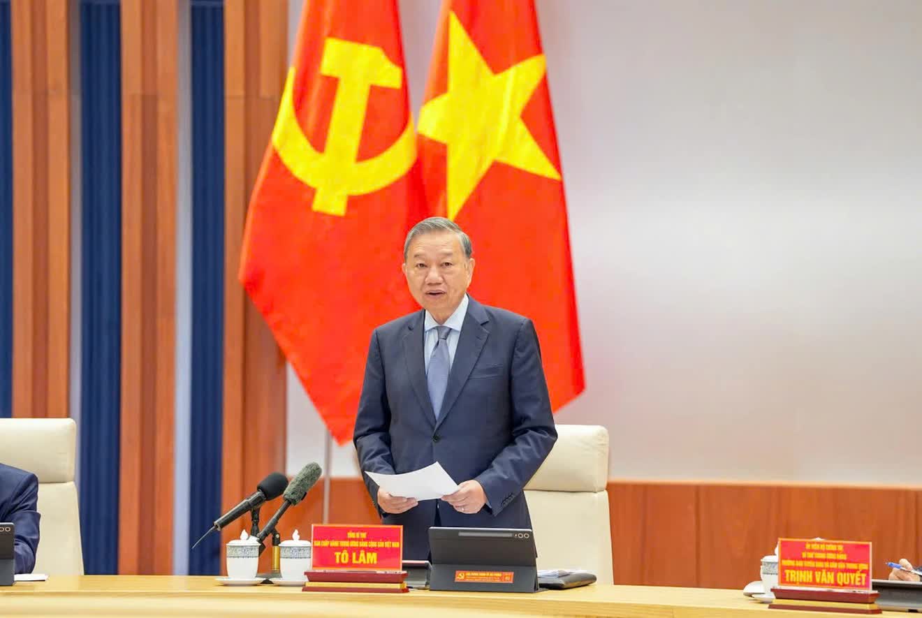 Tổng Bí thư Tô Lâm làm việc với Hải Phòng: Mở không gian phát triển mới cho thành phố cảng