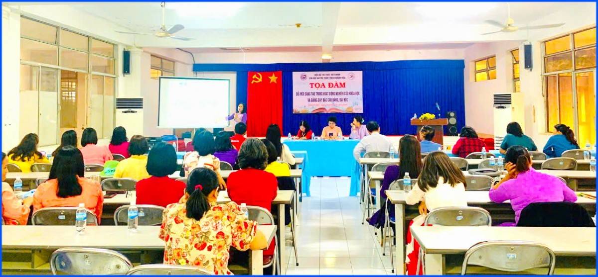 Đổi mới sáng tạo trong nghiên cứu khoa học và giảng dạy bậc cao đẳng, đại học