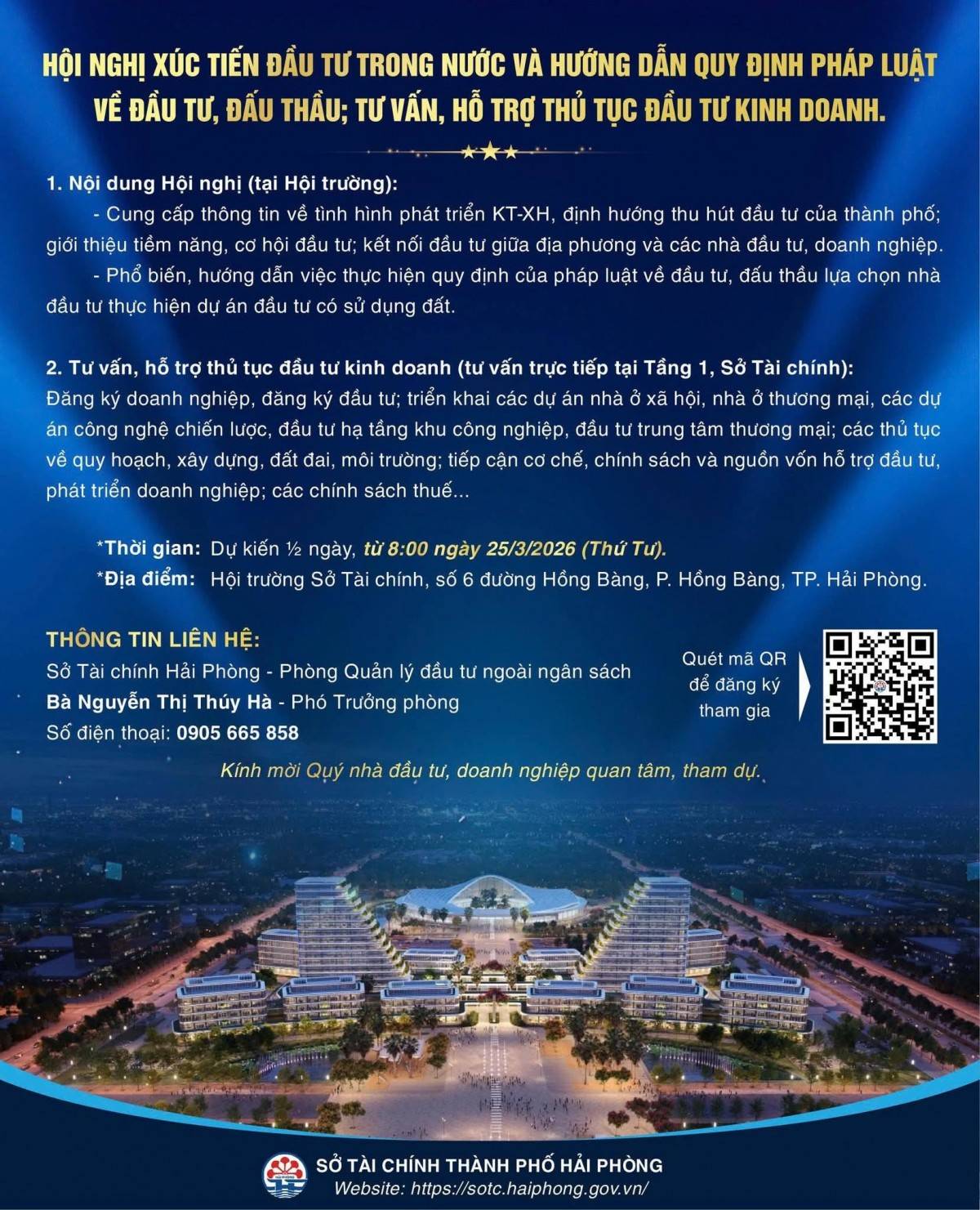 Hải Phòng: Kết nối cơ hội – Khơi thông dòng vốn đầu tư trong nước