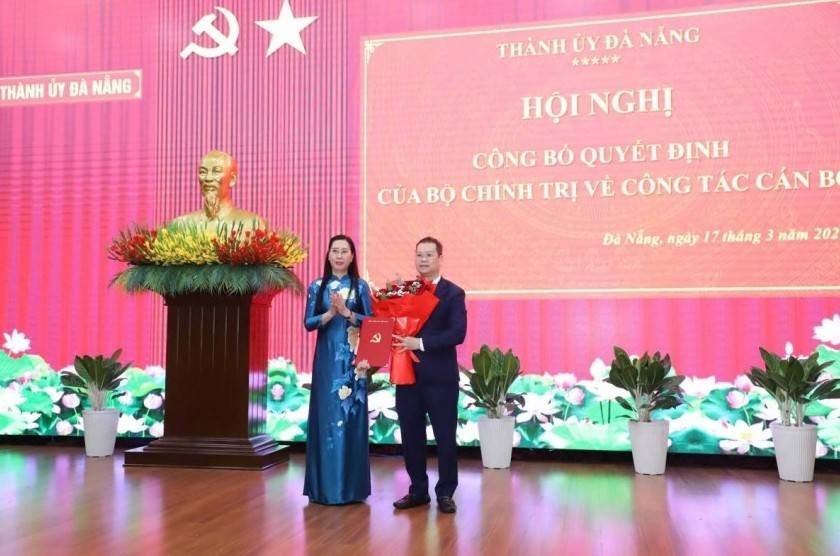 Ông Nguyễn Mạnh Hùng giữ chức Phó Bí thư Thành ủy Đà Nẵng