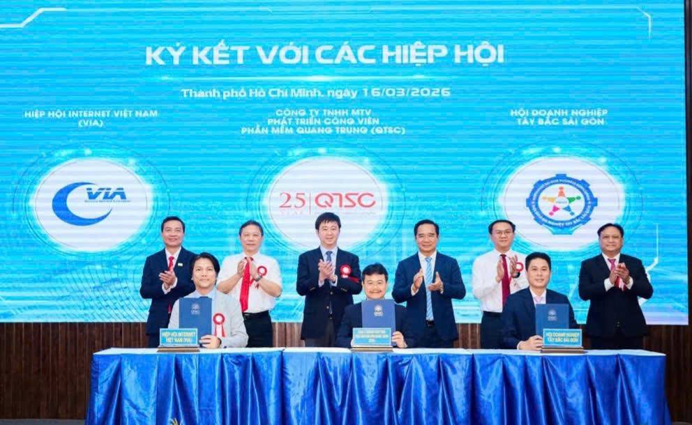 Hội Doanh nghiệp Khu vực Tây Bắc Sài Gòn đã ký kết biên bản ghi nhớ hợp tác với QTSC, hướng đến trở thành đối tác đồng hành chiến lược.