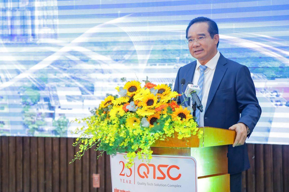 Chủ tịch UBND TPHCM Nguyễn Văn Được dự và phát biểu tại buổi lễ