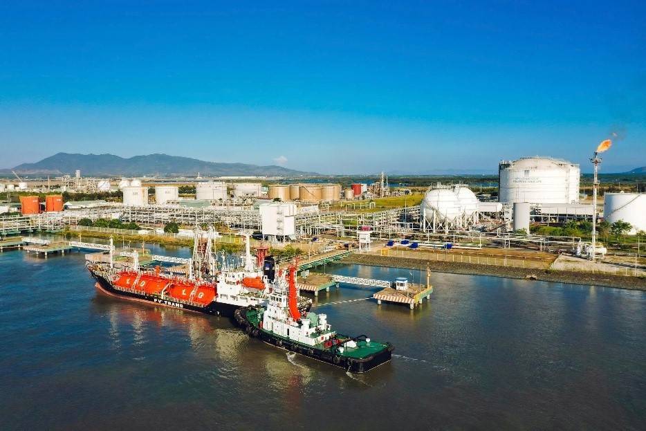Hệ thống kho cảng LPG của PV GAS góp phần đảm bảo năng lực tiếp nhận và phân phối LPG trên thị trường