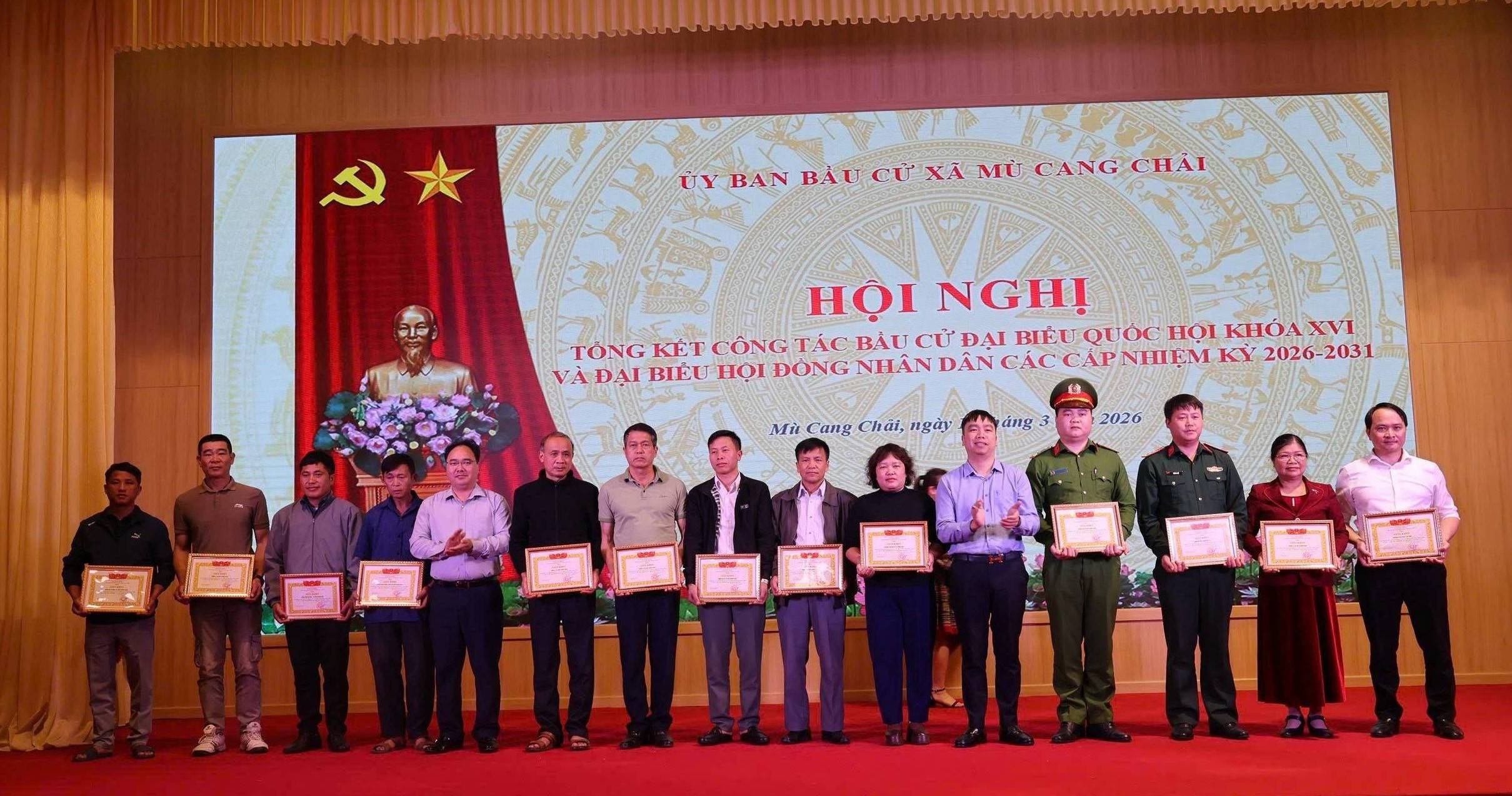 Lào Cai: Xã Mù Cang Chải tổng kết bầu cử Quốc hội khóa XVI và HĐND nhiệm kỳ 2026–2031