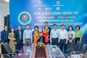 Ciputra Hanoi đồng hành cùng giải cầu lông quốc tế Vietnam International Challenge 2026