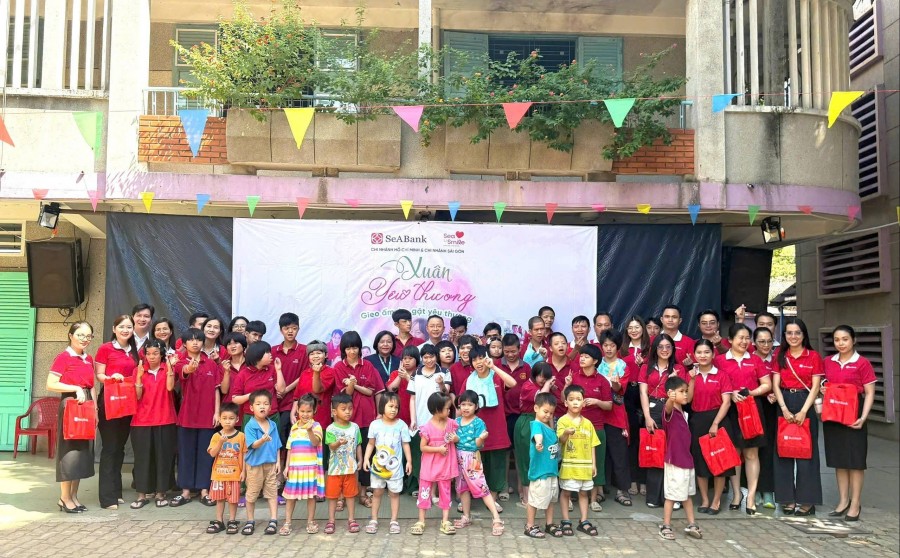 Xuân Yêu Thương 2026 - Ngân hàng SeABank viết tiếp câu chuyện nhân văn
