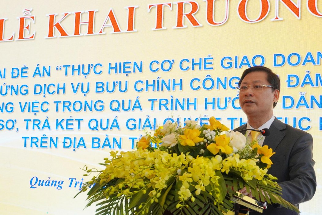 Quảng Trị triển khai Đề án giao doanh nghiệp bưu chính công ích hỗ trợ giải quyết thủ tục hành chính