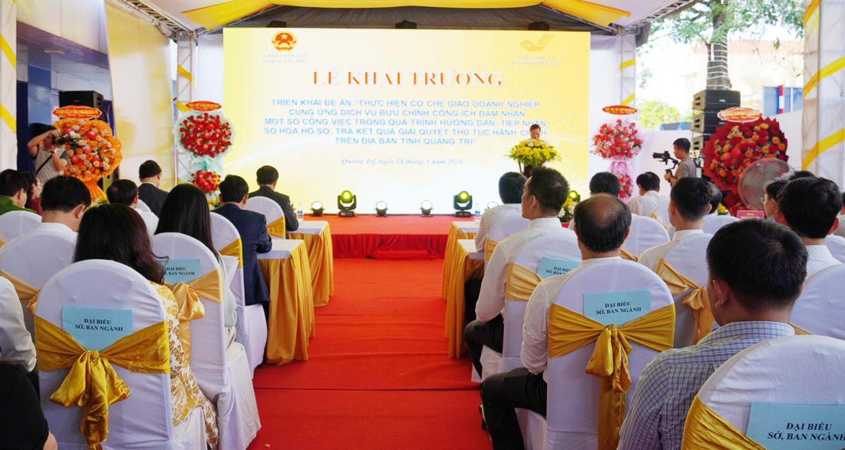 Quảng Trị triển khai Đề án giao doanh nghiệp bưu chính công ích hỗ trợ giải quyết thủ tục hành chính