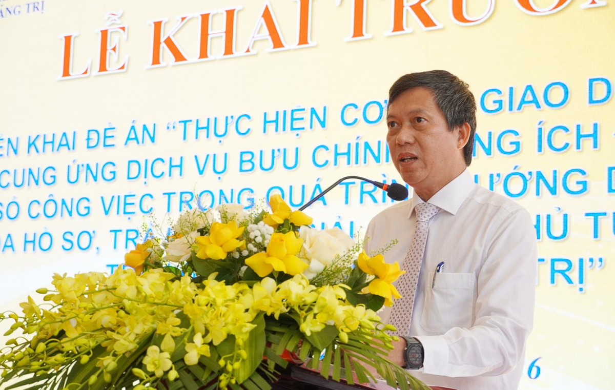 Quảng Trị triển khai Đề án giao doanh nghiệp bưu chính công ích hỗ trợ giải quyết thủ tục hành chính