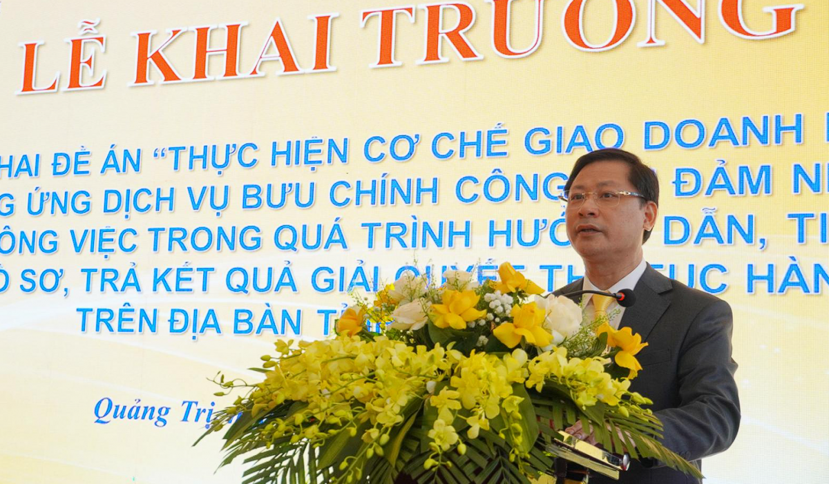 Quảng Trị triển khai Đề án giao doanh nghiệp bưu chính công ích hỗ trợ giải quyết thủ tục hành chính