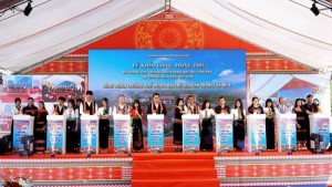 Quảng Ngãi: Đồng loạt khởi công 5 trường phổ thông nội trú liên cấp tại các xã biên giới