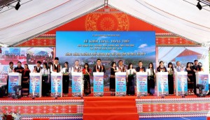 Quảng Ngãi: Đồng loạt khởi công 5 trường phổ thông nội trú liên cấp tại các xã biên giới