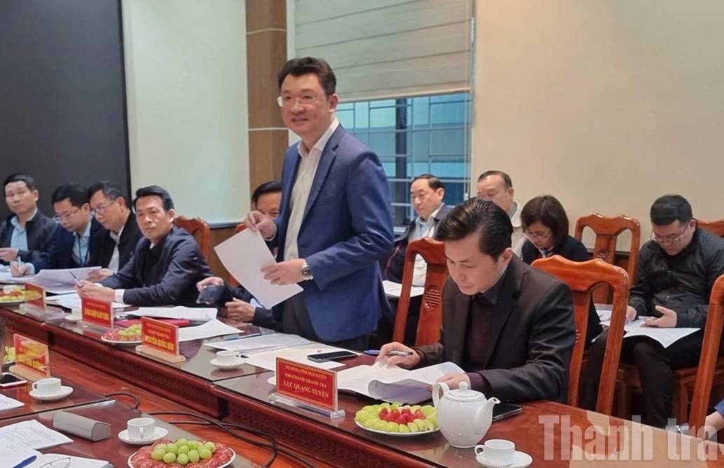 Hội nghị triển khai nhiệm vụ của Thanh tra tỉnh Thái Nguyên (Ảnh: https://thanhtra.com.vn).