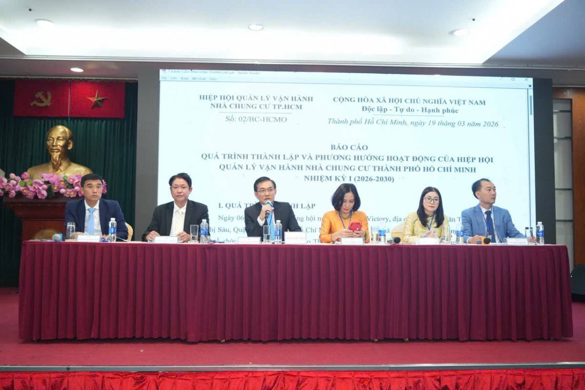 Ra mắt Hiệp hội Quản lý vận hành nhà chung cư TP.HCM: Bước tiến chuyên nghiệp hóa lĩnh vực quản lý đô thị