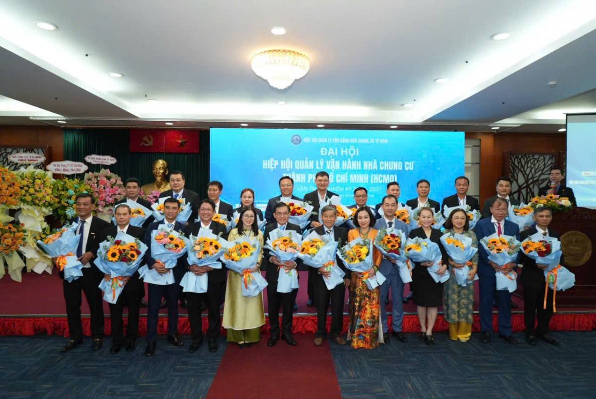 Ra mắt Hiệp hội Quản lý vận hành nhà chung cư TP.HCM: Bước tiến chuyên nghiệp hóa lĩnh vực quản lý đô thị