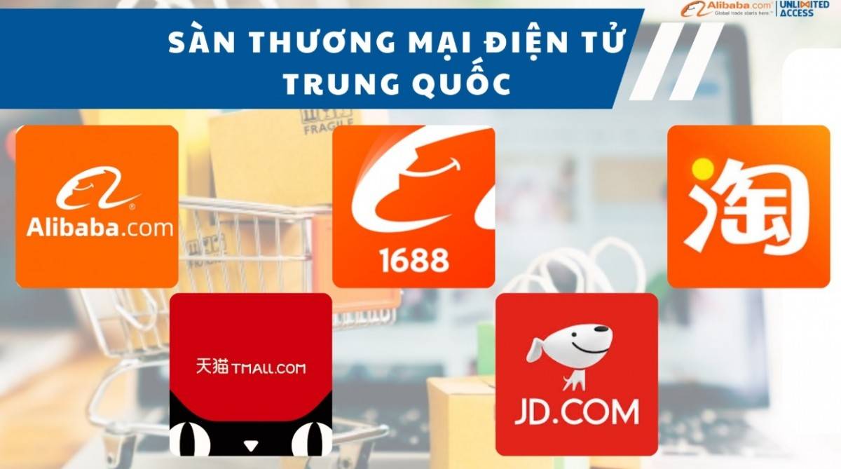 5 “ông lớn” trên sàn thương mại điện tử Trung Quốc.