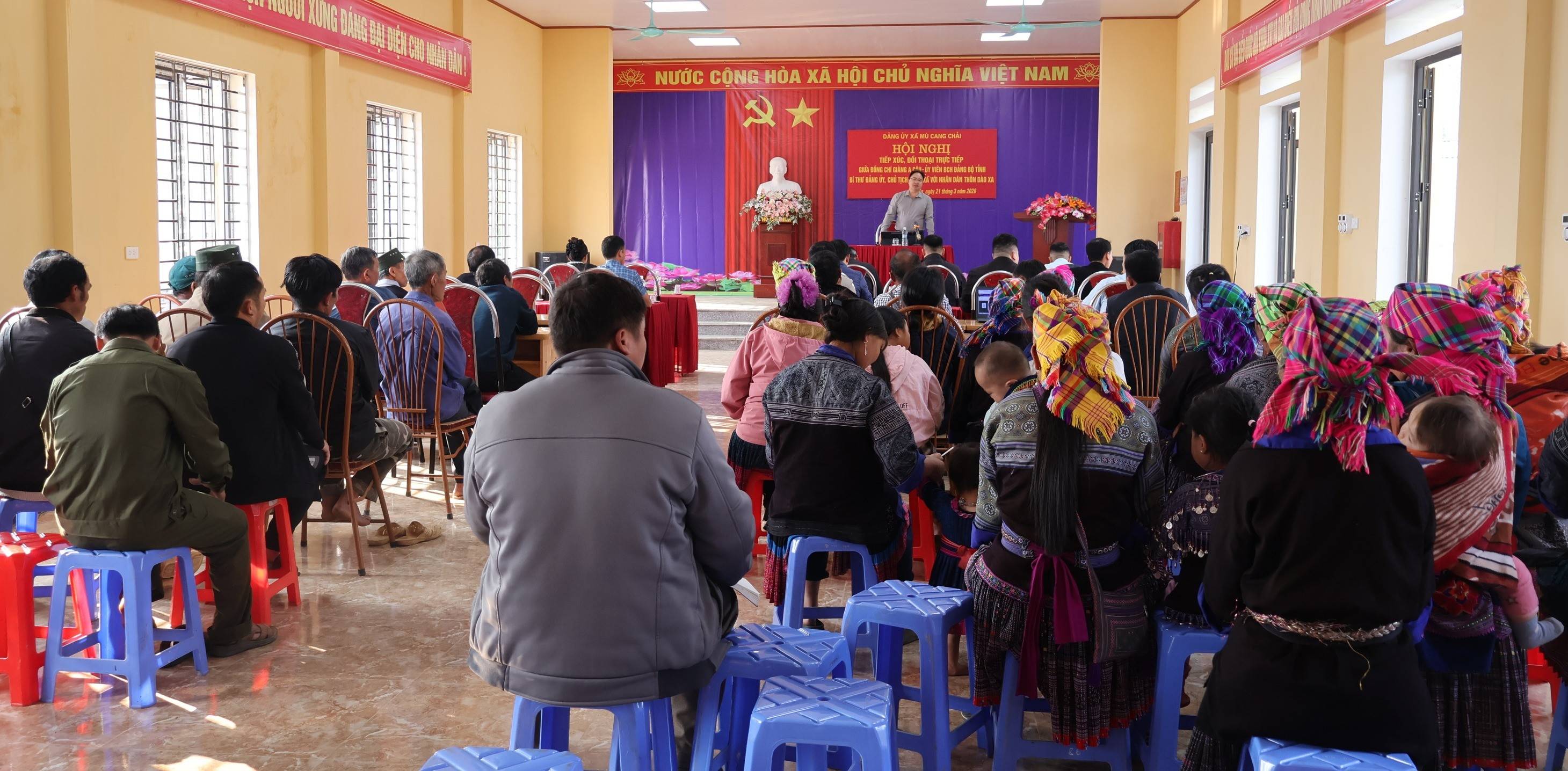 Lào Cai: Nâng tầm dân vận qua đối thoại trực tiếp, tạo đồng thuận tại xã Mù Cang Chải