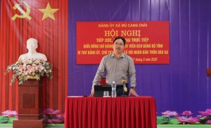 Lào Cai: Nâng tầm dân vận qua đối thoại trực tiếp, tạo đồng thuận tại xã Mù Cang Chải