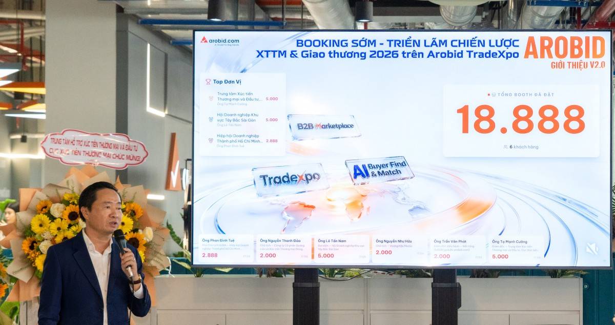 Arobid nâng cấp phiên bản 2.0, tham vọng định hình hạ tầng xúc tiến thương mại số