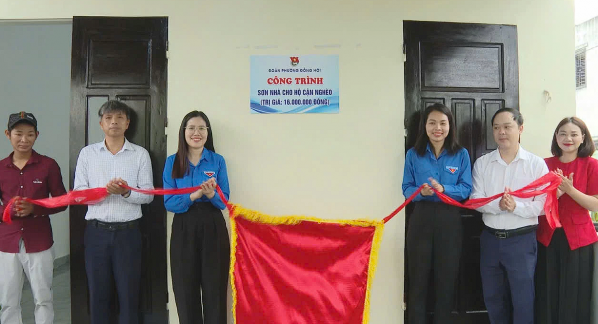 Quảng Trị: Phường Đồng Hới sôi nổi hoạt động chào mừng 95 năm Ngày thành lập Đoàn