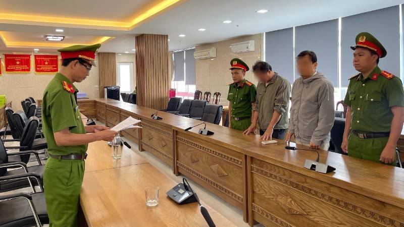 Công an Đà Nẵng khởi tố 4 vụ án, khởi tố 6 bị can về hành vi mua bán trái phép hóa đơn giá trị gia tăng (Ảnh: Công an cung cấp).