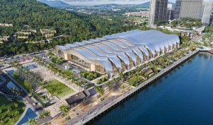 Sun Group lắp 12/13 nhịp mái Trung tâm Hội nghị APEC Phú Quốc, siêu công trình tăng tốc về đích