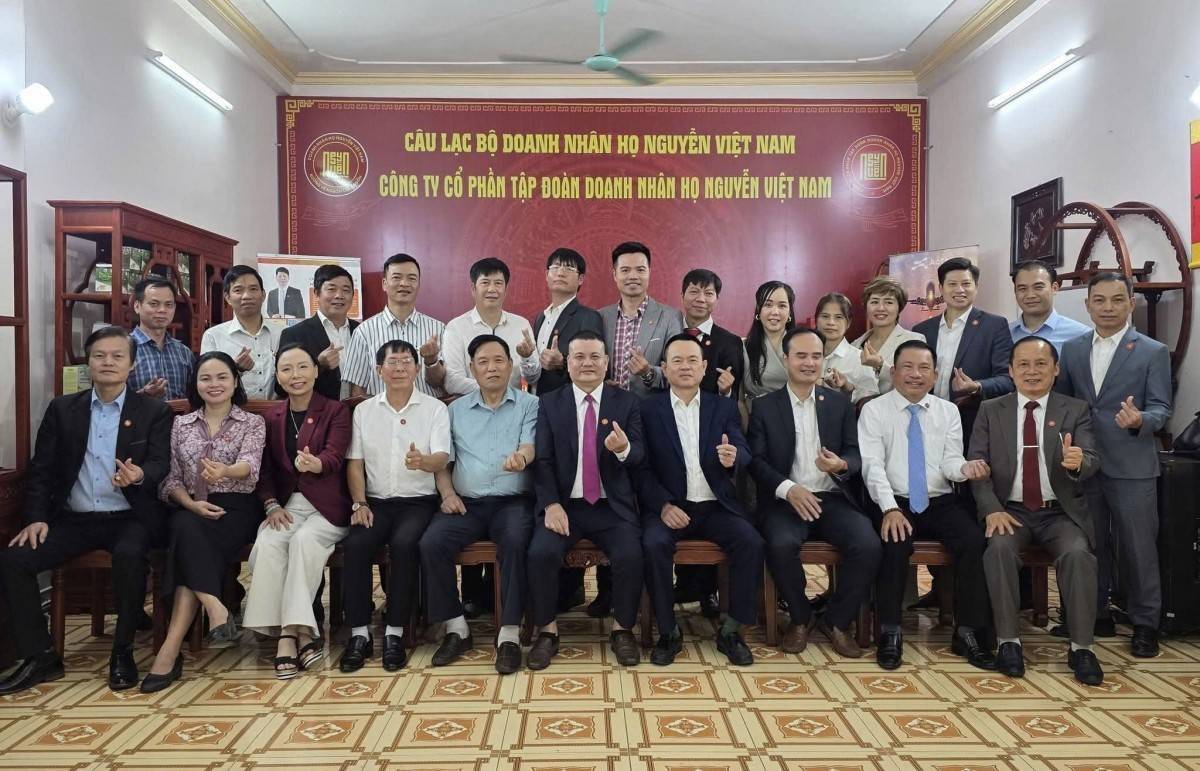 Gắn kết nguồn lực – Mở rộng tầm nhìn: Doanh nhân họ Nguyễn khởi động năm 2026 đầy khí thế