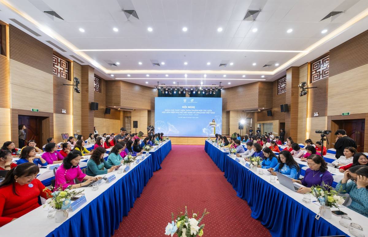 Unilever Việt Nam phối hợp cùng Hội Liên hiệp Phụ nữ Việt Nam tổ chức Hội nghị 