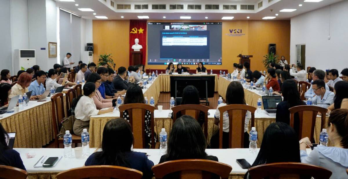 Quang cảnh hội thảo.