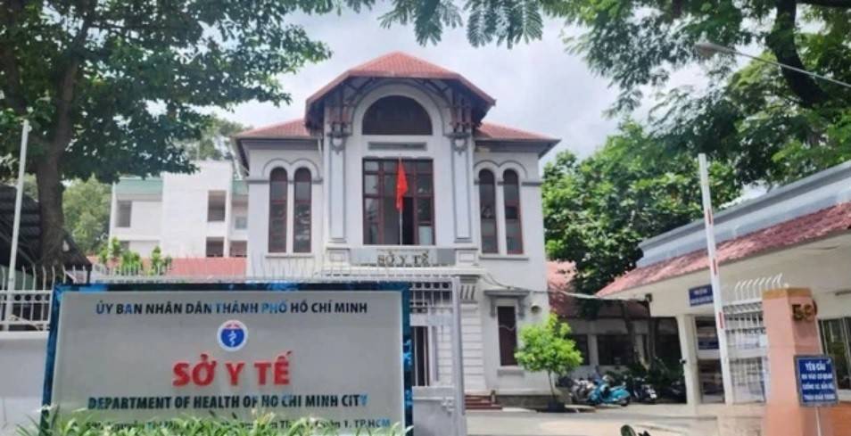 Trụ sở làm việc của Sở Y tế TP. Hồ Chí Minh.