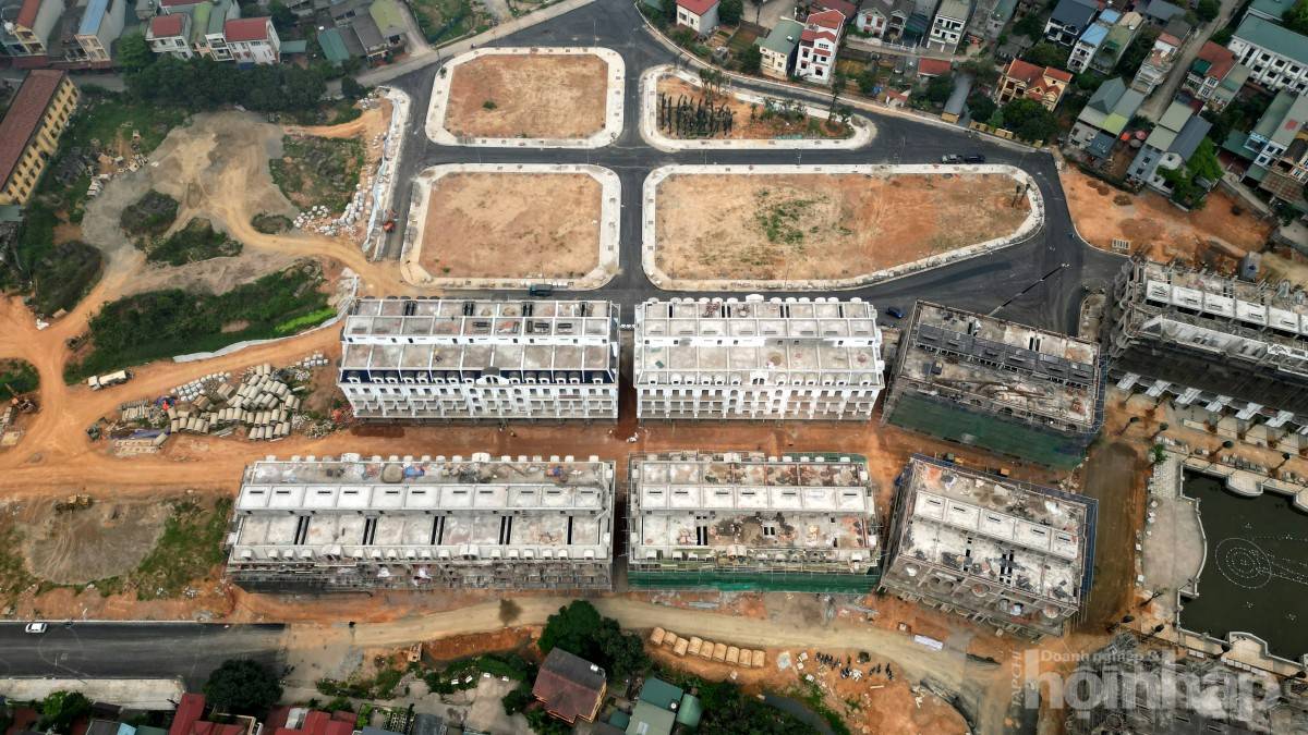 Toàn cảnh dự án 968 tỷ của Sông Hồng Thủ Đô tại Khu nhà ở đô thị Tiên Cát