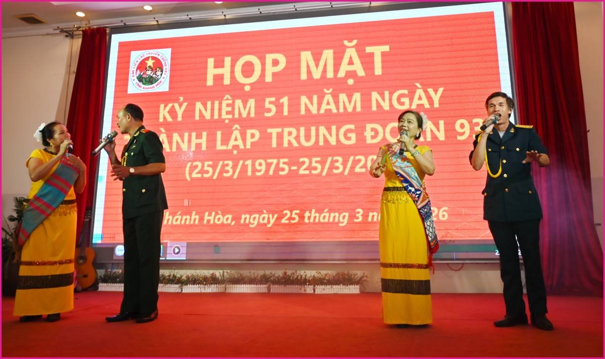 Tiếp lửa truyền thống: Gặp mặt CCB Trung Đoàn Bộ binh 93 nhân ngày thành lập