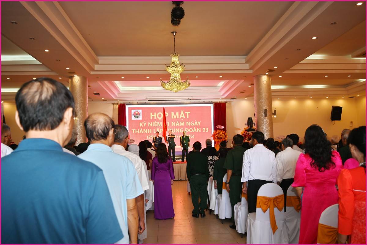 Tiếp lửa truyền thống: Gặp mặt CCB Trung Đoàn Bộ binh 93 nhân ngày thành lập