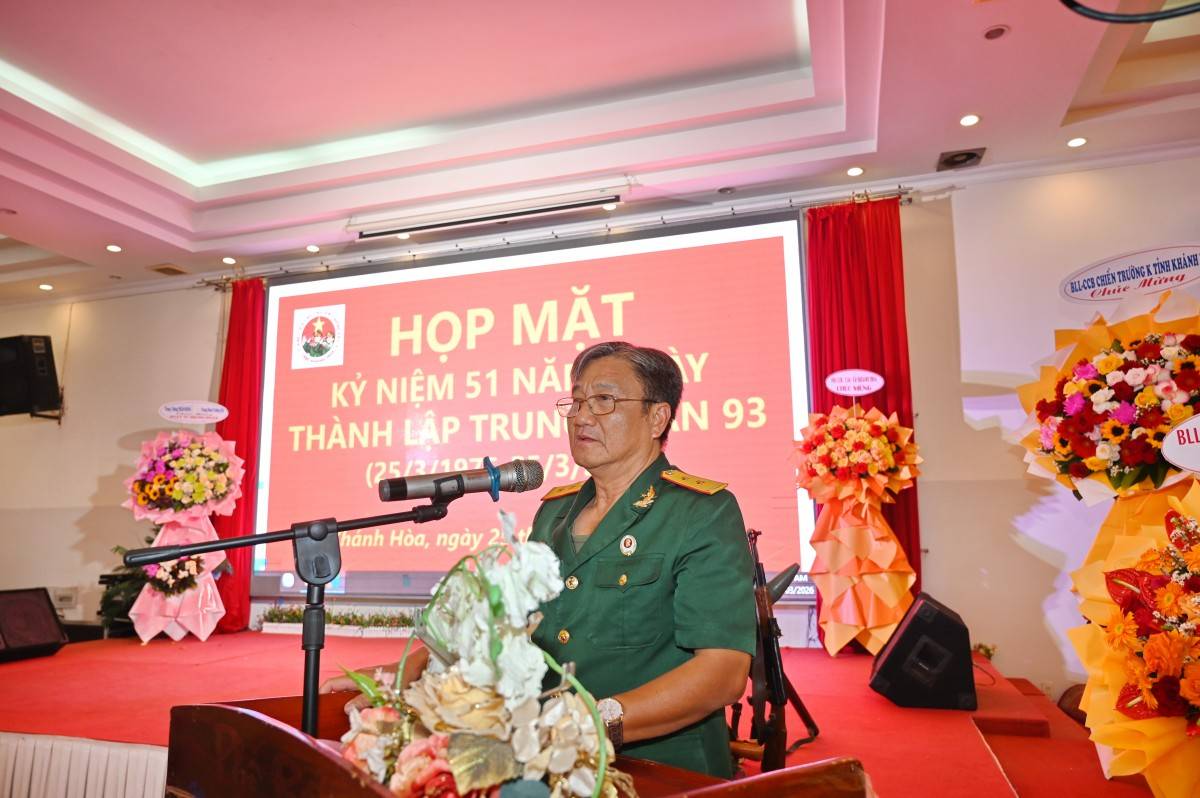 Tiếp lửa truyền thống: Gặp mặt CCB Trung Đoàn Bộ binh 93 nhân ngày thành lập