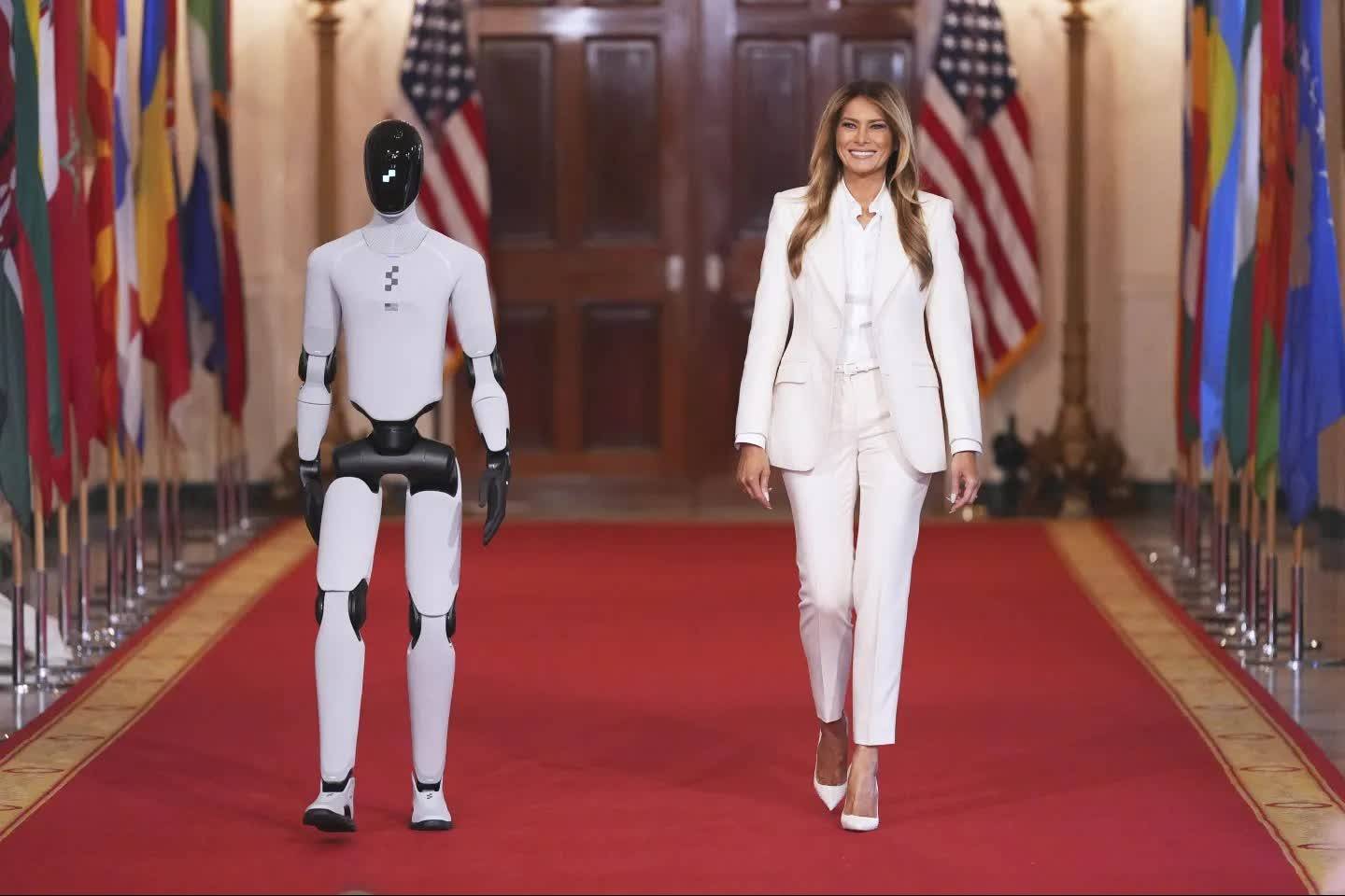 Melania Trump chọn robot Figure 03 để truyền thông điệp mới về AI và tương lai trẻ em