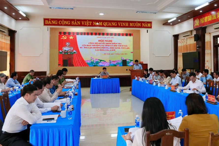 Quảng Trị: Rà soát triển khai nhiệm vụ chính trị tại các xã khu vực biên giới phía Tây