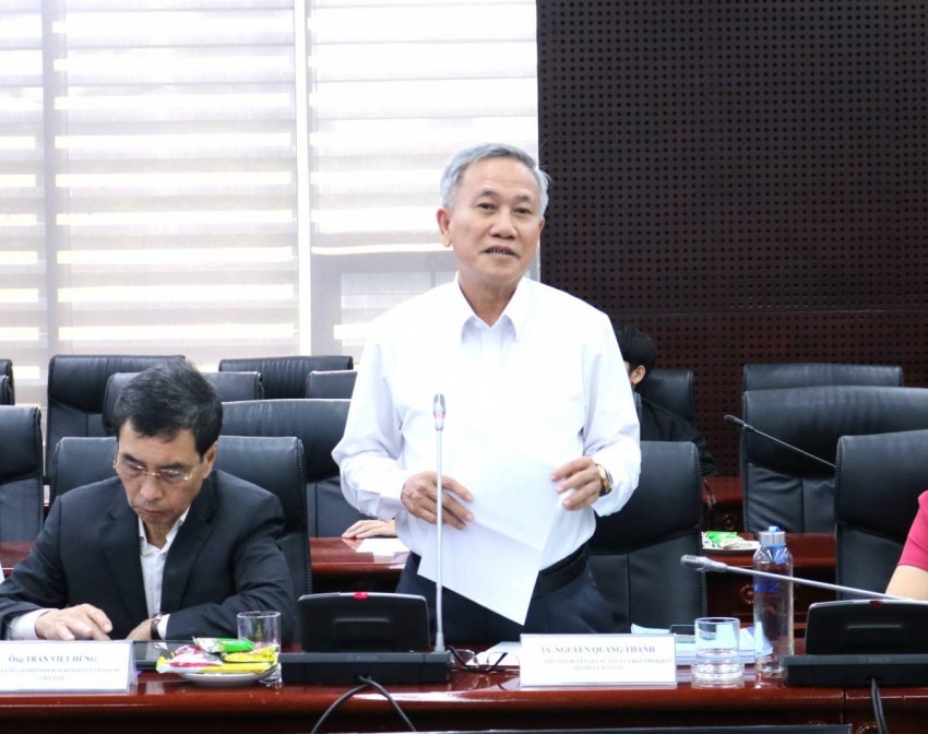 TS. Nguyễn Quang Thanh - Tổ trưởng Tổ chuyên gia tư vấn, Ban Chỉ đạo 57 thành phố