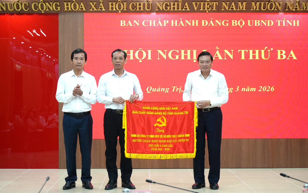 Ban Chấp hành Đảng bộ UBND tỉnh Quảng Trị triển khai nhiệm vụ trọng tâm quý II/2026