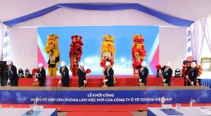 Toyota khởi công tổ hợp 8.700m² tại Phú Thọ, khởi động dự án hybrid 360 triệu USD