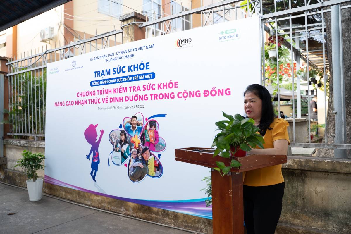 Trạm Sức khỏe lan tỏa mô hình dinh dưỡng cộng đồng, nâng tầm thể trạng trẻ em Việt