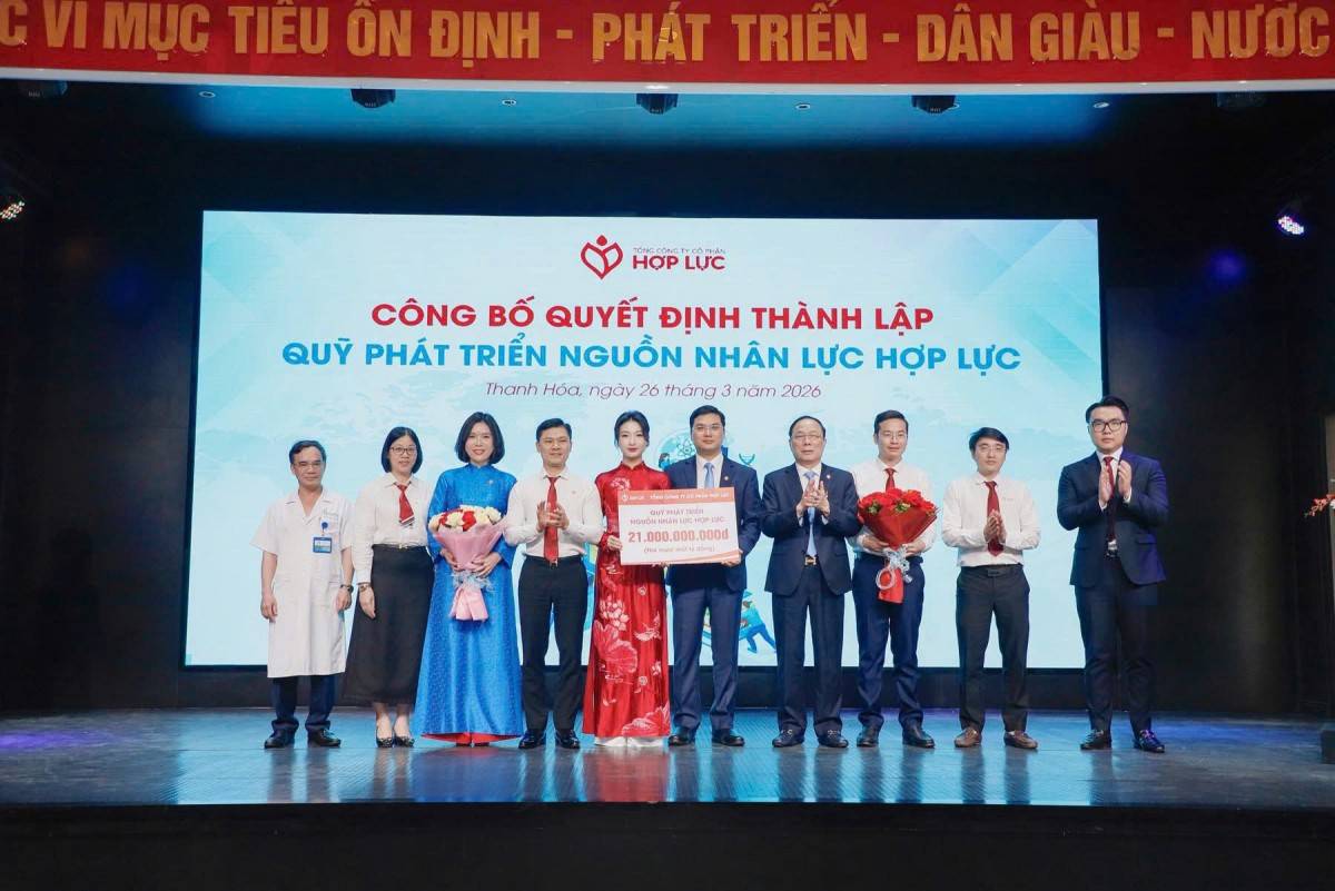 Tổng Công ty Cổ phần Hợp Lực đã ra mắt Quỹ phát triển nguồn nhân lực Hợp Lực.