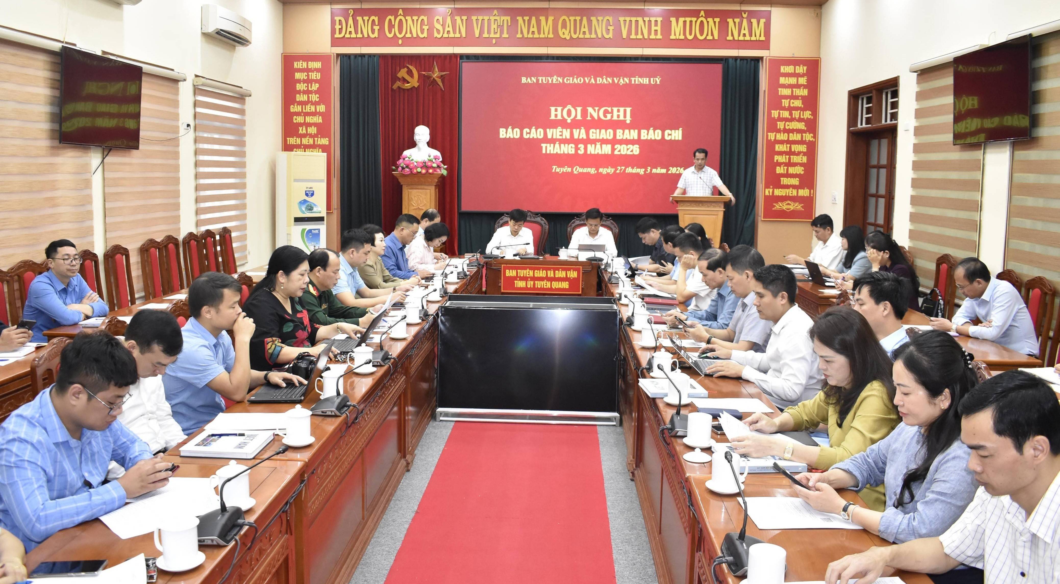 Tuyên Quang: Đổi mới công tác tuyên truyền, phát huy vai trò báo chí trong phát triển địa phương